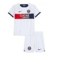 Camisa de time de futebol Paris Saint-Germain Replicas 2º Equipamento Infantil 2023-24 Manga Curta (+ Calças curtas)